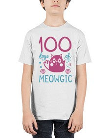 one hundred days of meowgic 570# - one hundred days - Youth Tee Unisex