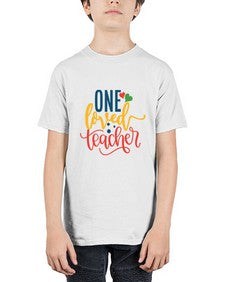 one loved teacher Style 323# - teacher - Youth Tee Unisex