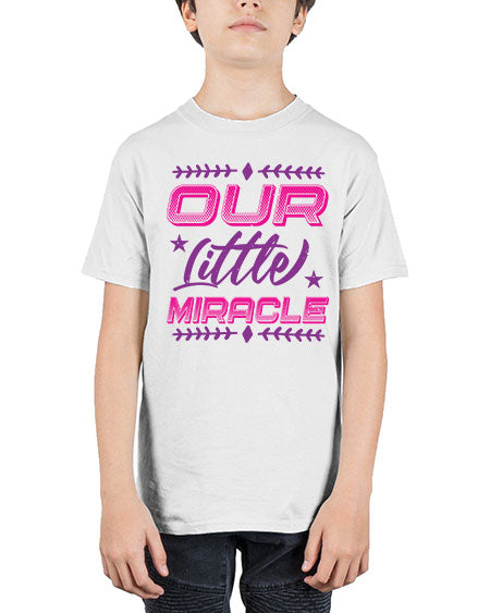 our little miracle Style 182# - baby shower - Youth Tee Unisex
