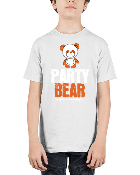 party bear 225# - bears - animals - Youth Tee Unisex