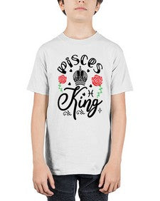 pisces king 375# - pisces - Youth Tee Unisex