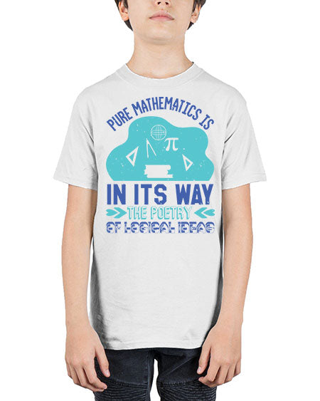 pure mathematics in its way 44# - pi - Youth Tee Unisex