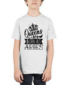 queens are born as Aries 389# - aries - Youth Tee Unisex