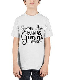queens are born as gemini 393# - gemini - Youth Tee Unisex