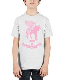 quotes of unicorns i am a unicorn i am a unicorn 349# - unicorn - Youth Tee Unisex