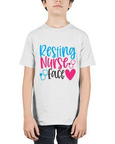 resting nurse face Style 1354# - nurse - Youth Tee Unisex