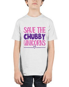 save the chubby unicorns 380# - unicorn - Youth Tee Unisex