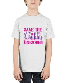 save the chubby unicorns 383# - unicorn - Youth Tee Unisex