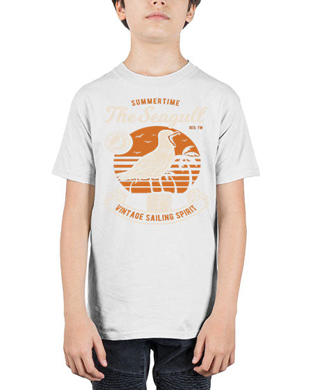 seagul bird 69# - birds - Youth Tee Unisex