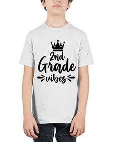 second Grade vibes 838# - second grade - Youth Tee Unisex