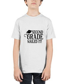 second grade nailed it 829# - second grade - Youth Tee Unisex