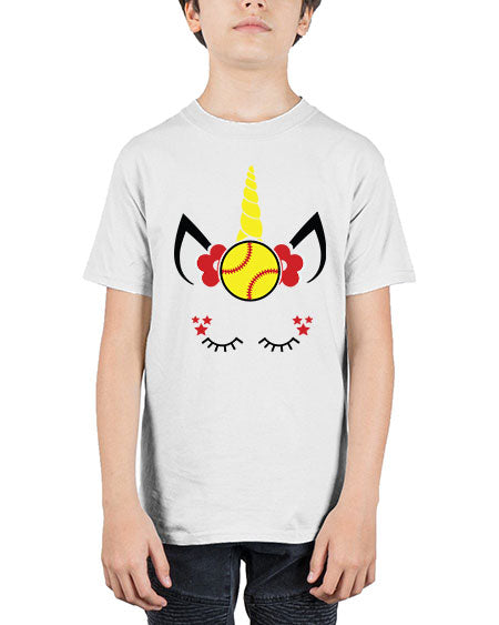 softball unicorn 400# - softball - Youth Tee Unisex