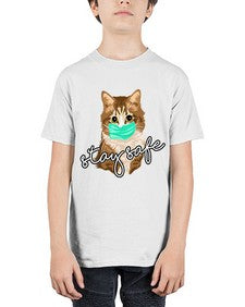 stay safe 1114# - art pop art - Youth Tee Unisex
