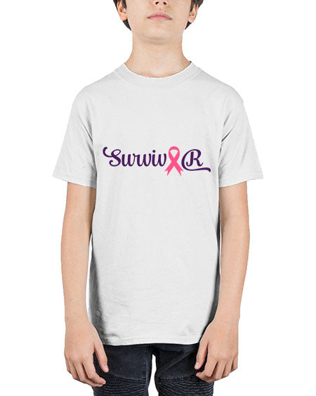 survivor 251# - breast cancer - Youth Tee Unisex