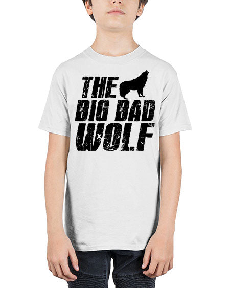 the big bad wolf - wolf - Youth Tee Unisex
