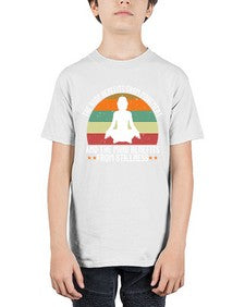 the body benefits from movement and the mind benefits from stillness  547# - yoga - Youth Tee Unisex