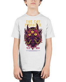the cat monster gdkkj 1148# - art pop art - Youth Tee Unisex