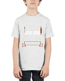 they see me rolling they hatin 427# - cooking - Youth Tee Unisex