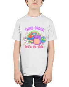 third Grade Lets Do This 964# - third grade - Youth Tee Unisex