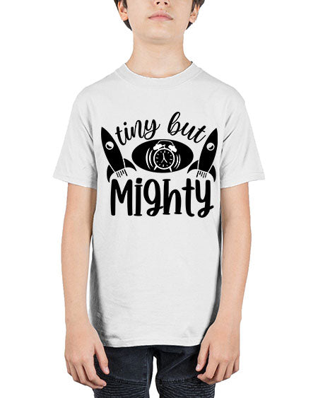 tiny but mighty 464# - baby - Youth Tee Unisex
