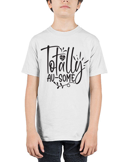 totally ausome Style 2# - autism - Youth Tee Unisex