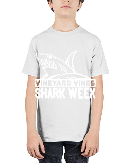 vineyard vines Shark Week Style 8# - shark-fish - Youth Tee Unisex