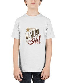 western girl 1244# - western - Youth Tee Unisex