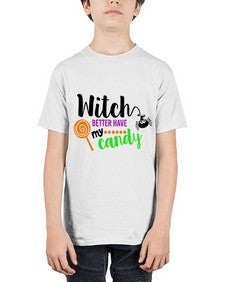 witchbetterhavecandy 12# - witch - Youth Tee Unisex