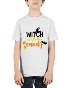 witchwaycandy 4# - witch - Youth Tee Unisex