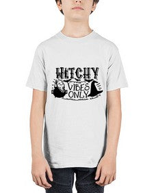 witchy vibes only 3# - witch - Youth Tee Unisex