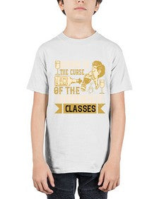 work is the curse of the drinking classes 490# - drinking - Youth Tee Unisex