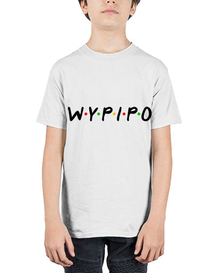 wypipo 7# - black words and phrases - Youth Tee Unisex