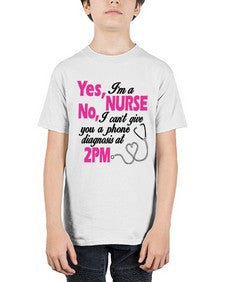 yes im a nurse 1672# - nurse - Youth Tee Unisex