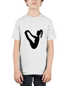 yoga pose  633# - yoga - Youth Tee Unisex