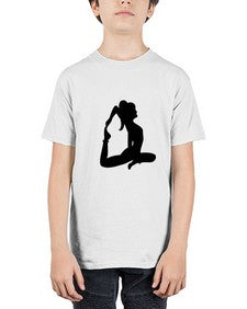 yoga pose  641# - yoga - Youth Tee Unisex