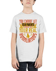 you cannot let your parents anywhere near your real humiliations 711# - parents day - Youth Tee Unisex