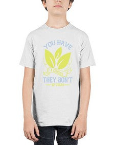 you have a choicethey dont be vegan 1809# - vegan - Youth Tee Unisex