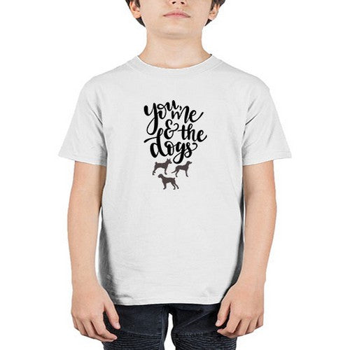 you me and the dogs 254# - dogs - Youth Tee Unisex
