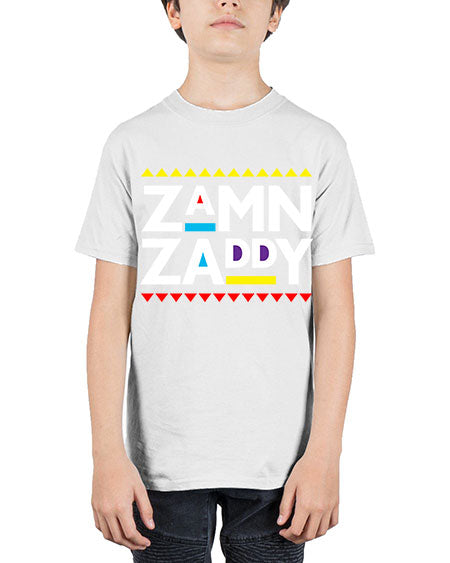 zamn zaddy 1# - black words and phrases - Youth Tee Unisex