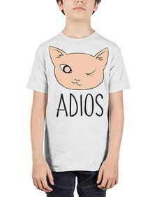 Adios - cats - Youth Tee Unisex