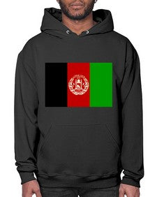 Afghanistan 275# - world flags- Hoodie