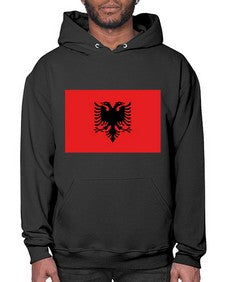 Albania 300# - world flags- Hoodie