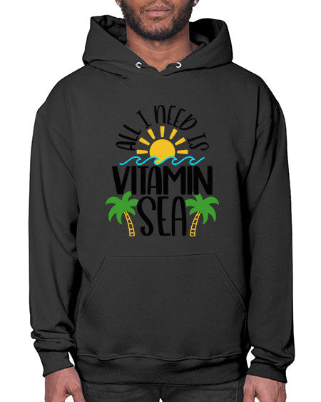 All I Need Is Vitamin Sea Style 56# - summer- Hoodie