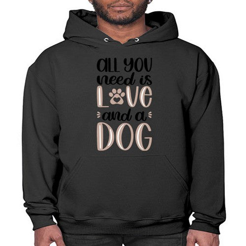 All You Need Is Love Style 36# - dogs- Hoodie