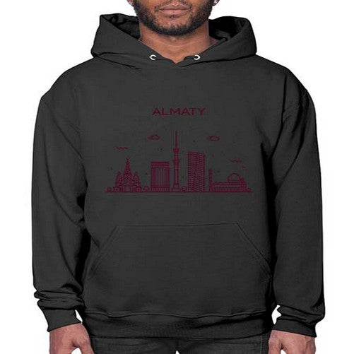 Almaty 306# - cities- Hoodie