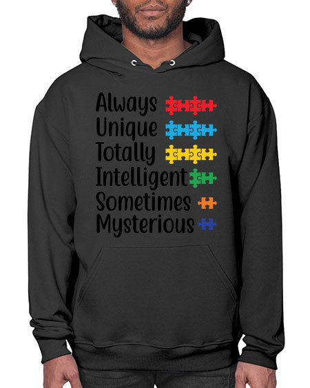 Always Unique Style 42# - autism- Hoodie