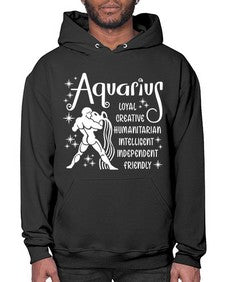 Aquarius 68# - aquarius- Hoodie