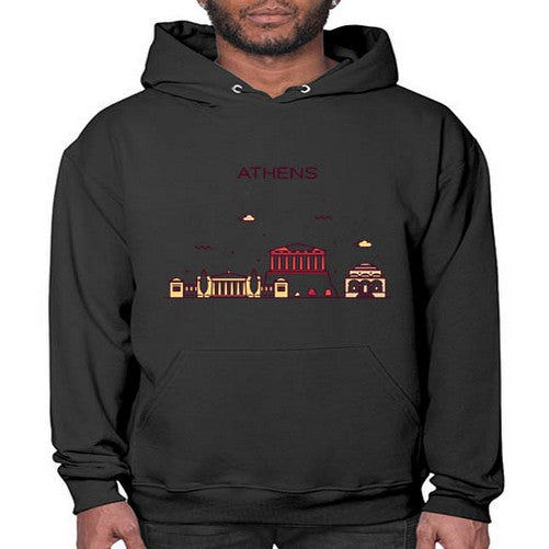 Athens 369# - cities- Hoodie