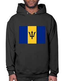 Barbados 410# - world flags- Hoodie