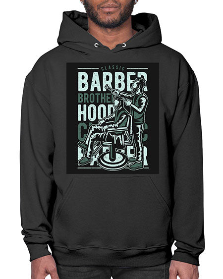 Barber Brotherhood587# - barber- Hoodie